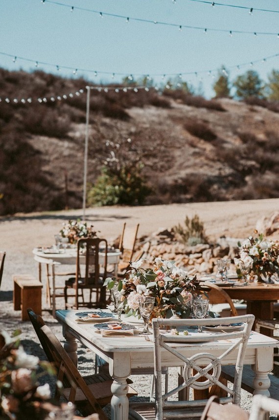 Rustic feminine baby shower