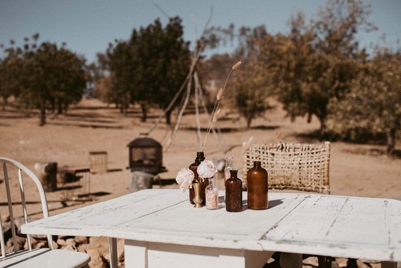 Rustic feminine baby shower