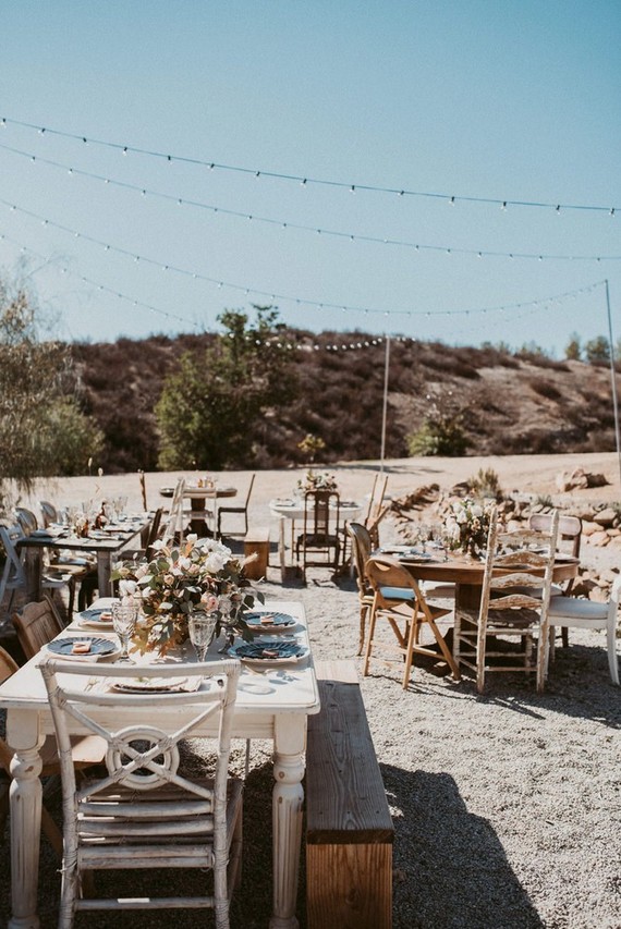 Rustic feminine baby shower