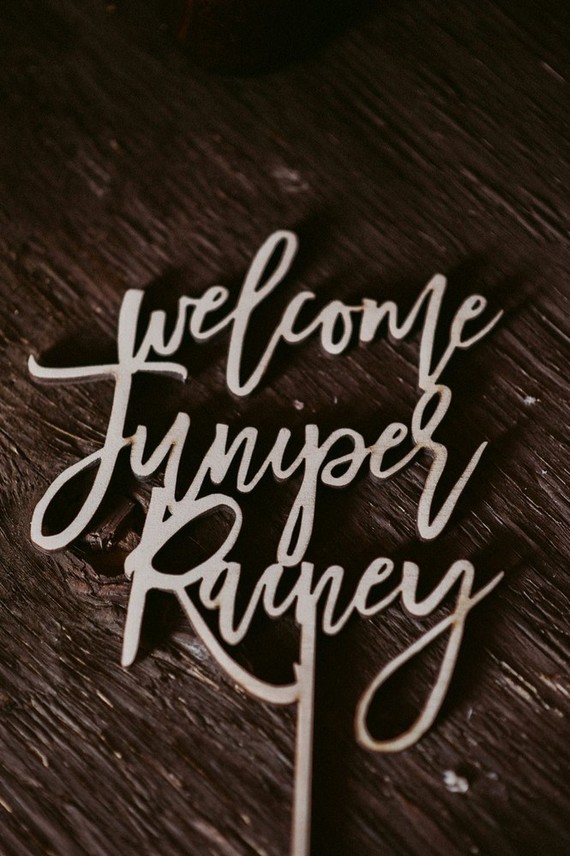 Rustic feminine baby shower