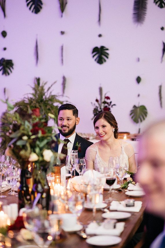 Urban jungle wedding
