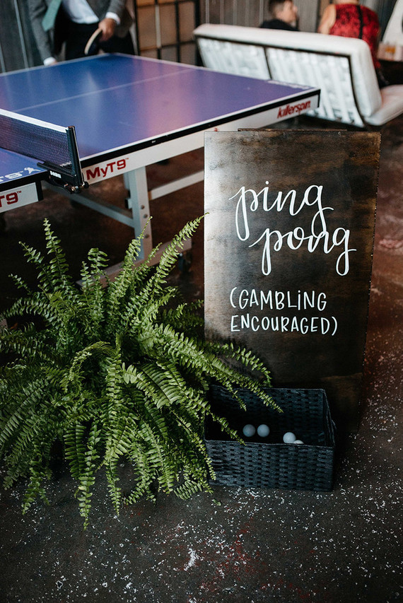 Urban jungle wedding