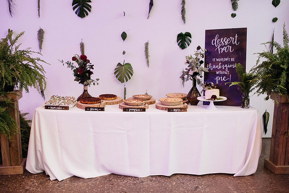 Urban jungle wedding