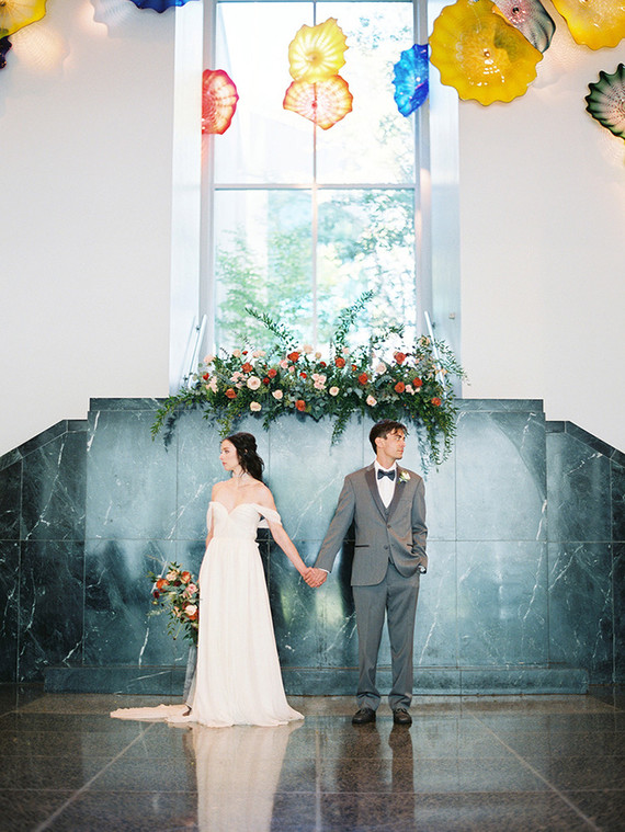 Museum wedding