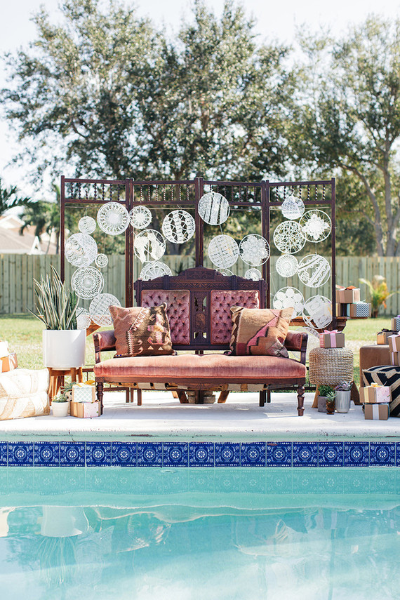 Boho bridal shower brunch Inspiration