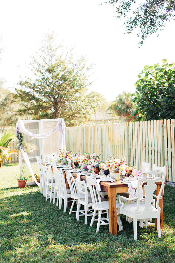 Boho bridal shower brunch