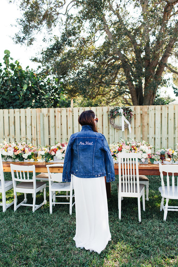 Backyard bridal shower