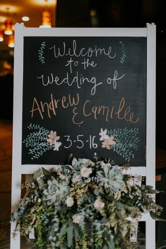 DIY desert wedding