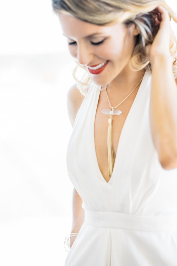 White Pantsuit
