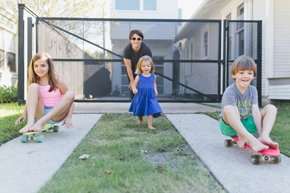 Modern family photos - The Shephard family in Houston