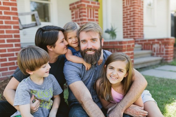 Modern family photos - The Shephard family in Houston