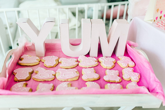 Ice cream and floral 1st birthday party