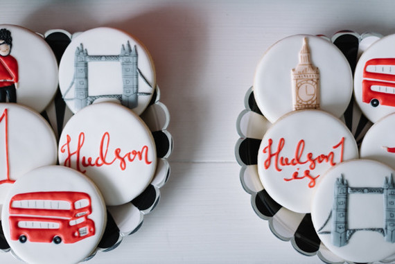 London's Calling first birthday party Inspiration