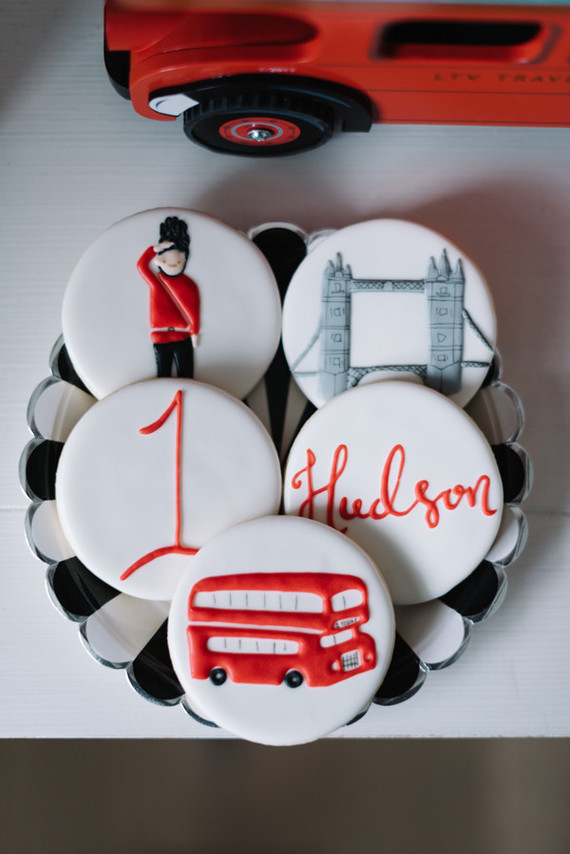 London's Calling first birthday party Inspiration