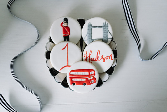 London's Calling first birthday party Inspiration
