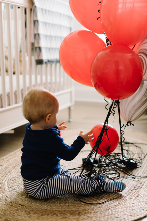 London's Calling first birthday party Inspiration