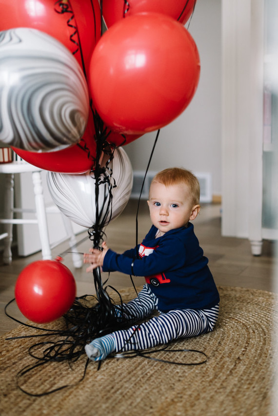 London's Calling first birthday party Inspiration