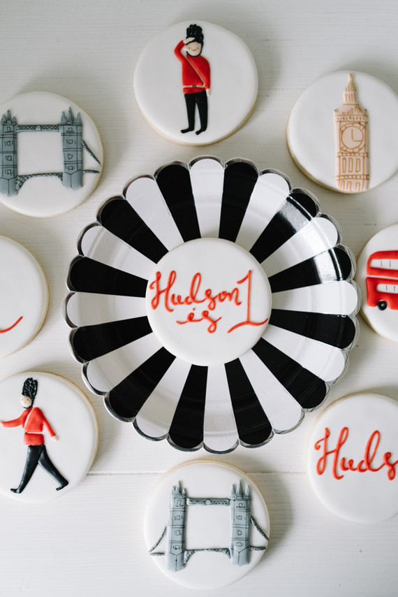 London's Calling first birthday party Inspiration