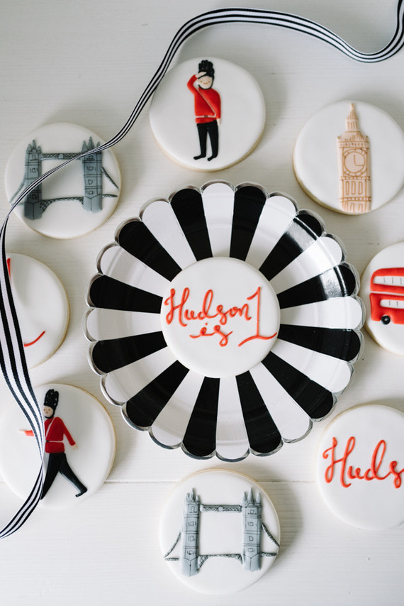 London's Calling first birthday party Inspiration