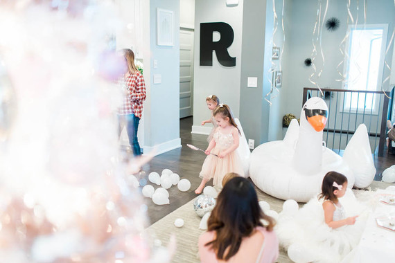 Swan Lake birthday party Inspiration