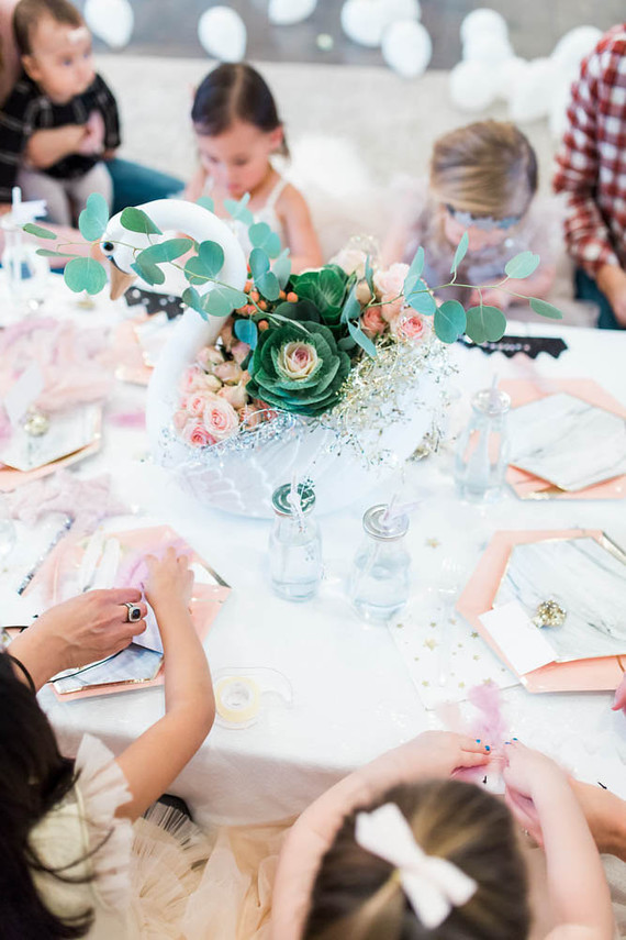 Swan Lake birthday party Inspiration