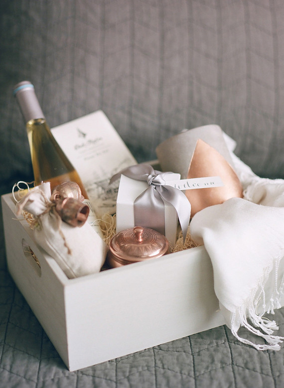 Wedding gift basket