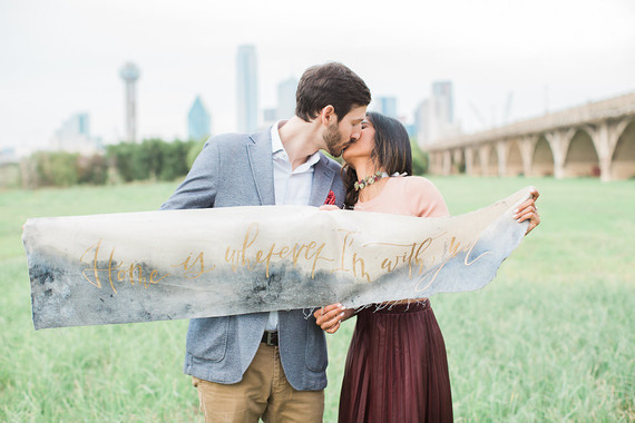 Dallas engagement shoot