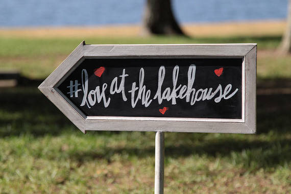 wedding signage