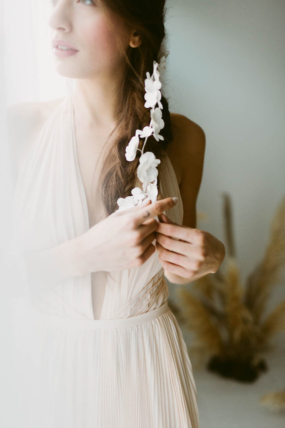 Modern wedding dress