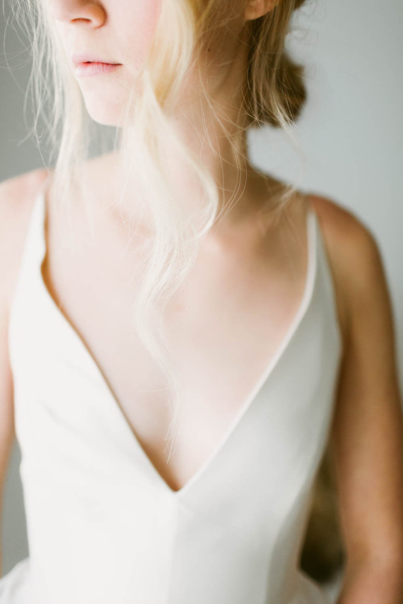 Modern wedding dress