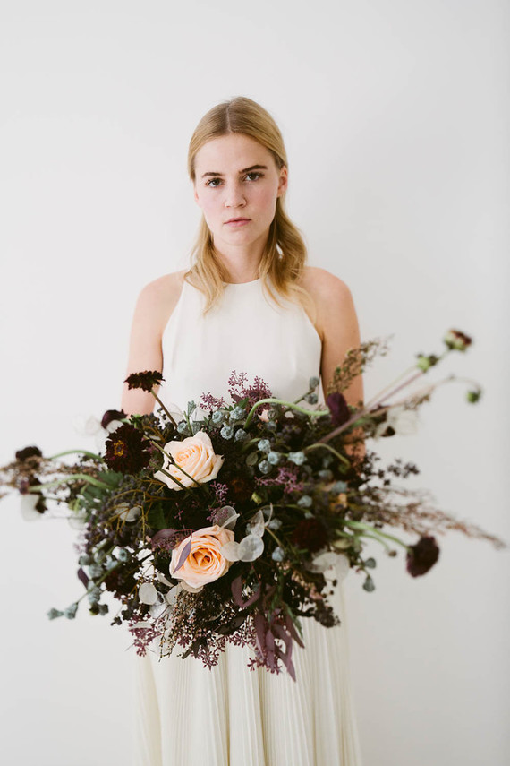 Modern wedding dress