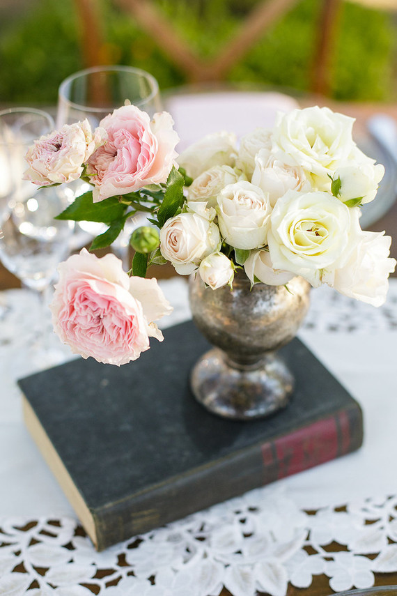 Romantic wedding details