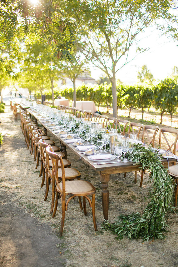 Vineyard wedding ideas