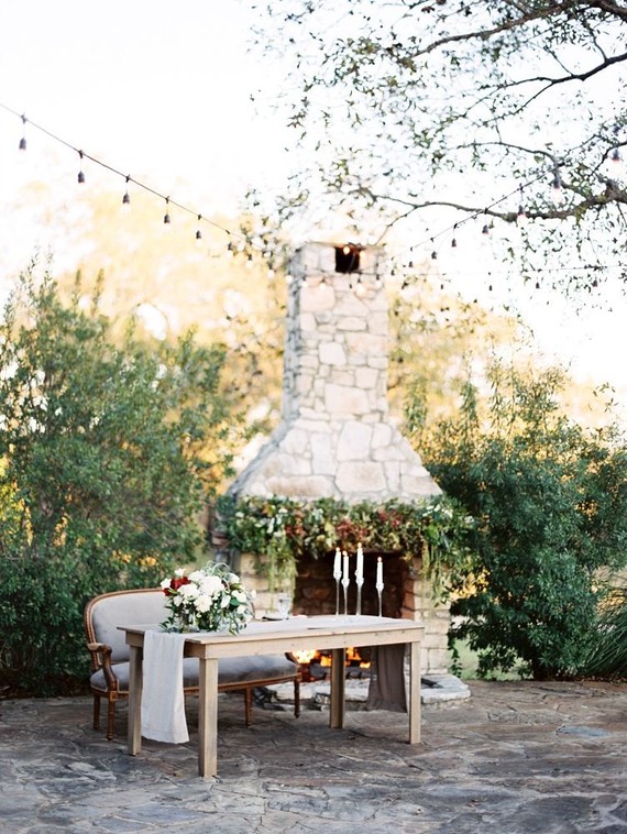 Modern ranch wedding
