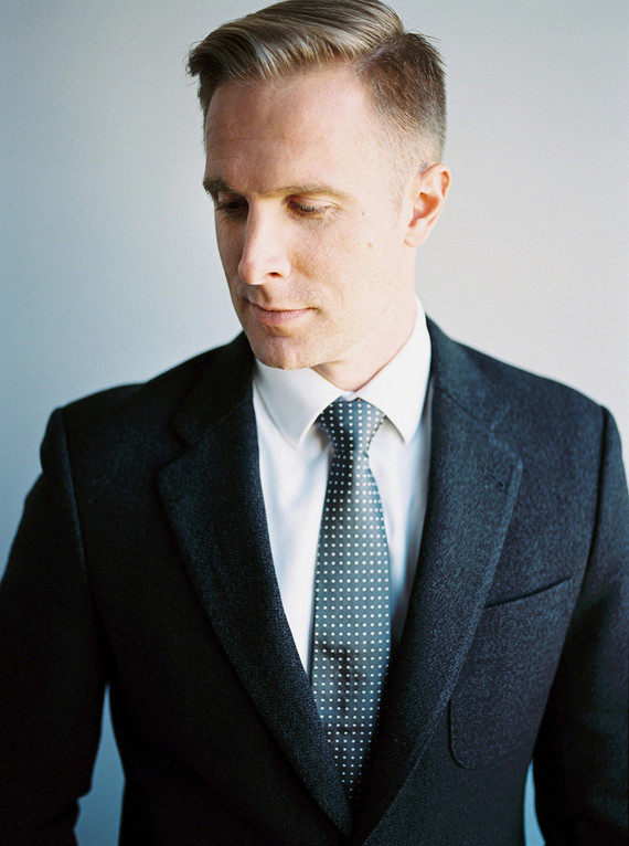 Classic groom styling ideas