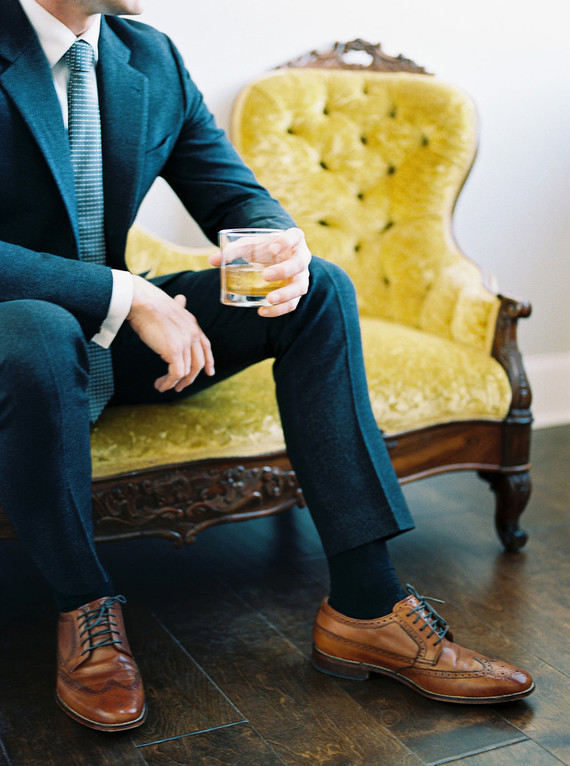 Classic groom styling ideas