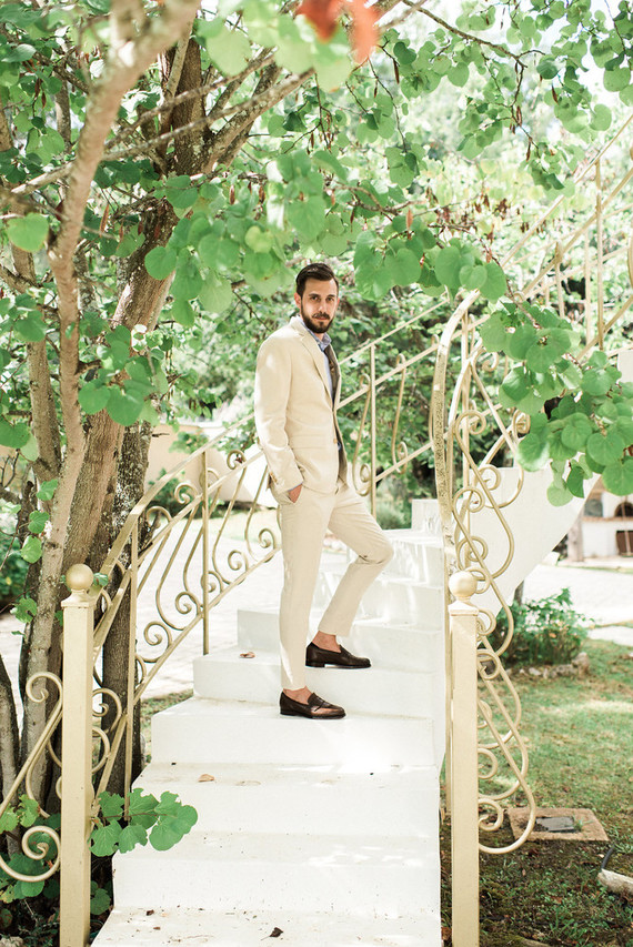 Mediterranean island wedding