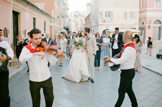 Mediterranean island wedding