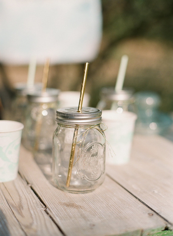 Mason jar cocktail glasses