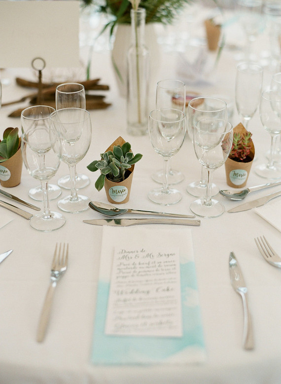 Bohemian wedding decor