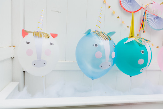 Unicorn balloons