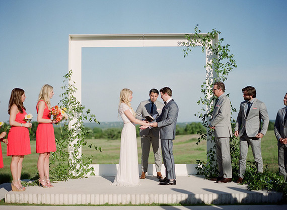 Prospect House wedding ceremony Inspiration