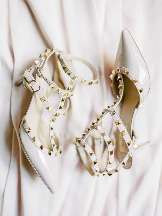 Modern wedding shoes