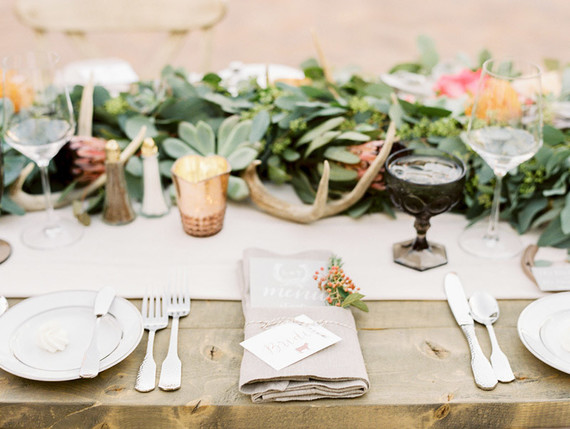 Southwest inspired Arizona wedding