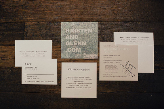 Wedding invitations