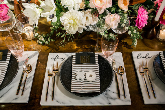 Valentines inspired dinner party