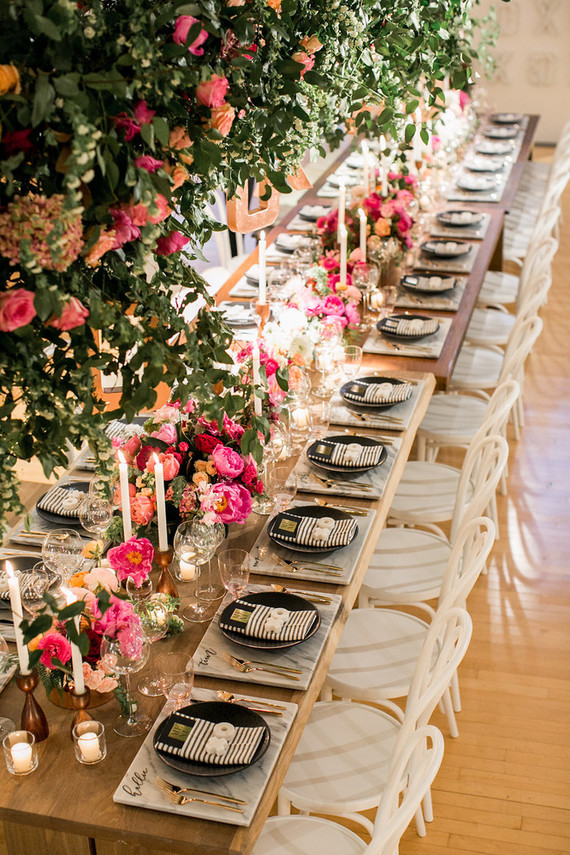 Valentines inspired dinner party