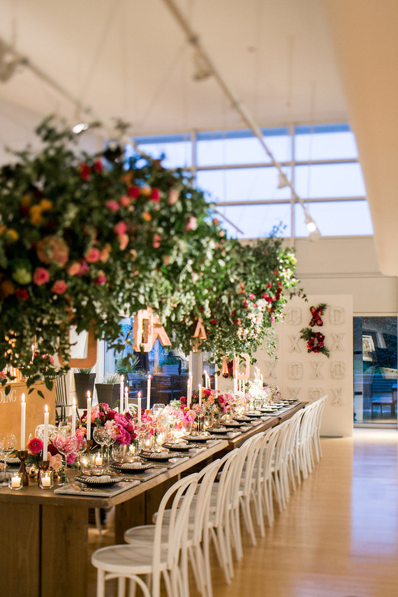 Valentines inspired dinner party