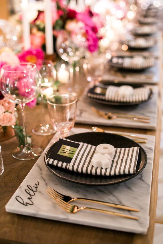 Valentines inspired dinner party