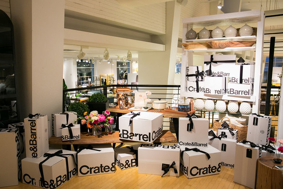 Crate and Barrel registry favorities